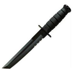 Ka-Bar Black Tanto, Kydex Sheath, 8 In., Comboedge