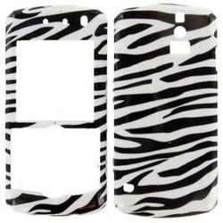 Wireless Emporium, Inc. Blackberry 8100 Pearl Zebra Snap-On Protector Case Faceplate