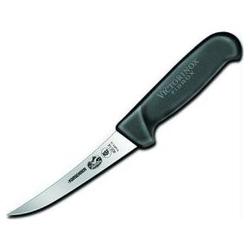 Victorinox Boning, Curved, Semi-stiff, Black Fibrox, 5 In.