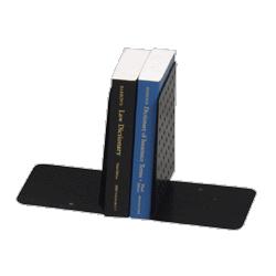 Mmf Industries Bookends, Large, Dimpled, 8 High, Black (MMF24192060)