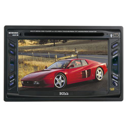 BOSS AUDIO SYSTEMS Boss Audio BV9050 In-dash double-din DVD/MP3/CD AM/FM receiver with 6.2 widescreen touchscreen TFT monitor and built in TV tuner
