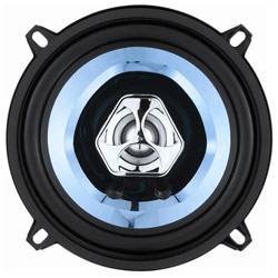 BOSS AUDIO SYSTEMS Boss Audio GT552 5 1/4 2-Way, Chrome Poly Injection Cone, Custom Tooled Grilles