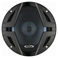 BOSS AUDIO SYSTEMS Boss Audio GT65C 6 1/2 Component Set, Chrome Poly Injection Cone, Custom Tooled Grilles
