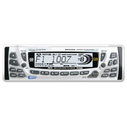 BOSS AUDIO SYSTEMS Boss Audio MR1640W Marine MP3/CD/AM/FM Receiver, Weatherband, Front Aux-Input, Full Detachable Front Panel, Wired Remote with Display