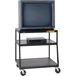 BRETFORD MANUFACTURING Bretford BBLM41M Wide Body TV Cart - Steel - Black