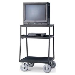 BRETFORD Bretford BBRB48-E8 Wide Body TV Cart - Steel - Black