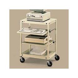 BRETFORD MANUFACTURING Bretford Mobile Computer Workstation - Putty, Beige