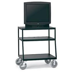 BRETFORD MANUFACTURING Bretford VTRRB44-E8 Wide Body TV Cart - Steel - Black