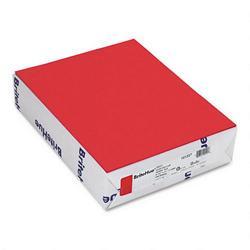 MOHAWK/STRATHMORE PAPERS Brite-Hue® Text Paper, Red, 8-1/2 x 11, 24-lb., 500 Sheets/Ream (MOW101337)