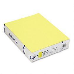 MOHAWK/STRATHMORE PAPERS Brite-Hue® Text Paper, Ultra Lemon, 8-1/2 x 11, 20-lb., 500 Sheets/Ream (MOW101246)