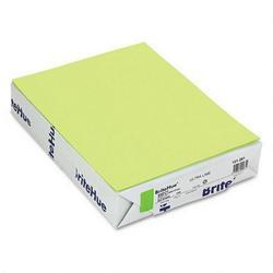 MOHAWK/STRATHMORE PAPERS Brite-Hue® Text Paper, Ultra Lime, 8-1/2 x 11, 20-lb., 500 Sheets/Ream (MOW101261)