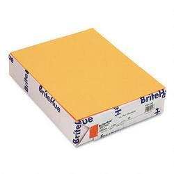 MOHAWK/STRATHMORE PAPERS Brite-Hue® Text Paper, Ultra Orange, 8-1/2 x 11, 24-lb., 500/Ream (MOW102442)