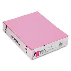 MOHAWK/STRATHMORE PAPERS Brite-Hue® Text Paper, Ultra Pink, 8-1/2 x 11, 20-lb., 500 Sheets/Ream (MOW101311)
