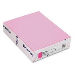 MOHAWK/STRATHMORE PAPERS Brite-Hue® Text Paper, Ultra Pink, 8-1/2 x 11, 24-lb., 500/Ream (MOW103564)