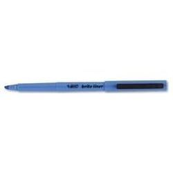 Bic Corporation Brite Liner® Highlighter, Fluorescent Blue Ink (BICBL11BE)