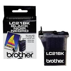 BROTHER INT L (SUPPLIES) Brother LC21BK Black Ink Cartridge - Black (LC21BK KIT)