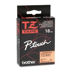 BROTHER INT L (SUPPLIES) Brother P-Touch TZ - 0.75 - Fluorescent Orange, Black