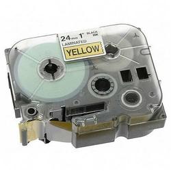 Brother TZ651 Laminated Tape Cartridge - 1 x 26.3'' - 1 x Roll - Yellow