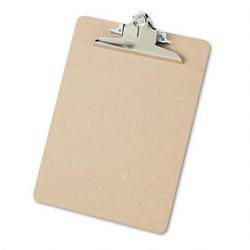 Saunders Mfg. Co., Inc. Brown Hardboard Clipboard, Letter Size (SAU05612)