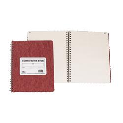 Tops Business Forms Brown Laboratory Research 11-3/4 x9-1/2 Notebook (TOP35061)