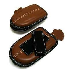 Wireless Emporium, Inc. Brown Premium Cowhide Pouch for Motorola