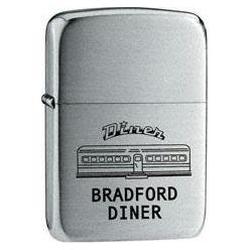 Zippo Brushed Chrome, 1941 Replica Diner