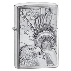 Zippo Brushed Chrome, Something Patriotic