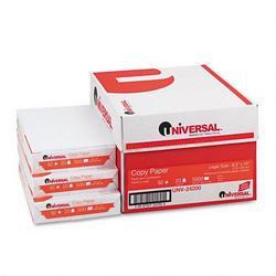 Universal Office Products Bulk Multipurpose Copy Paper, 20-lb., 8-1/2 x 14, Ten 500-Sheet Reams/Ctn (UNV24200)