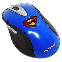 BUSLINK MEDIA Buslink I-Rocks Superman SP-7000 Optical Mouse Blue