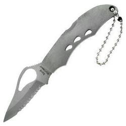 Spyderco Byrd Finch, Stainless Steel Handle, Serrated