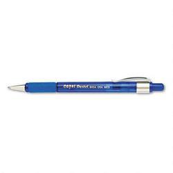 Pentel Of America CAPRI™ Retractable Ballpoint Pen, Medium Point, Blue Barrel, Blue Ink (PENBK94CC)