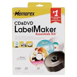 Memorex CD/DVD LABELMAKER ESSENTIALS KIT