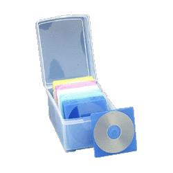 Compucessory CD Slim Box, Stackable Box, Closure Lid (CCS22291)