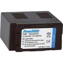 Power 2000 CGR-D54 Lithium-Ion Battery Pack (7.2v - 6000 mAh) Replacement for Panasonic CGR-D54