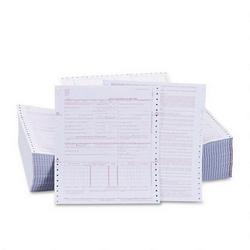 Tops Business Forms CMS-1500 Claim Forms with o Sensor Bar, Continuous 2-Part, 1,500 Sets/Carton (TOP50124)