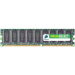 CORSAIR VALUE SELECT CORSAIR Value Select 512MB PC2100 266MHz 184-pin DDR Desktop Memory
