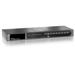 CP Tech/Level One CP TECH LevelOne ViewCon KVM-0831 8-Port KVM Switch - 8 x 1 - 8 x HD-15 Keyboard/Mouse/Video - 1U - Rack-mountable