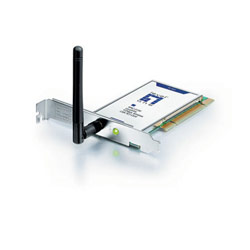 CP TECHNOLOGIES CP Technologies LevelOne WNC-0300 108 Mbps Wireless PCI Card - IEEE 802.11b/g - PCI
