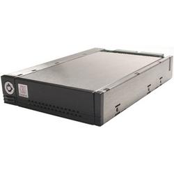 CRU DataPort 25 Drive Carrier - Storage Enclosure - 1 x 2.5 - 9.5 mm Height Internal - Black