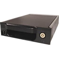 CRU DataPort V Plus Carrier TDES Encryption - Storage Enclosure - 1 x 3.5 - 1/3H Internal - Black