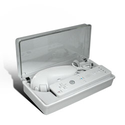 CTA DIGITAL INC. CTA Digital Controller Crystal Case for Wii - Plastic - Clear, White