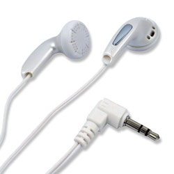CTA Digital IP-EBW Ipod/ Mp3 White Ear Bud