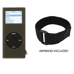 CTA Digital Skin case for iPod nano 2nd generation (IP-H2NBL)