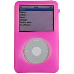 CTA Digital iPod Video Skin Case - Silicone - Pink