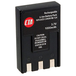 CTA Digital CTA Replacement Battery for Canon NB-1LH