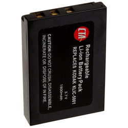 CTA Digital CTA Replacement Battery for Kodak KLIC-5001