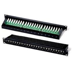 CABLES TO GO Cables To Go 24 port Cat5e Shielded High-Density Patch Panel - 24 x RJ-45