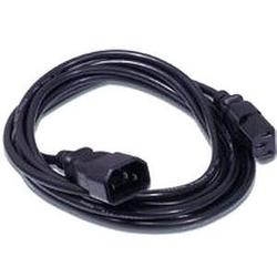 CABLES TO GO Cables To Go 3ft Computer Power Cord Extension - - 3ft - Black
