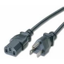 CABLES TO GO Cables To Go 3ft Universal Power Cord - - 3ft - Black