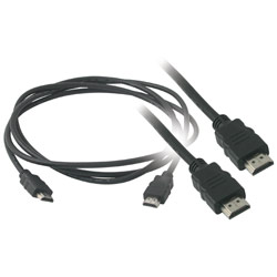 CABLES TO GO Cables To Go 6-ft HDMI Male/Male Cable - 3-Pack